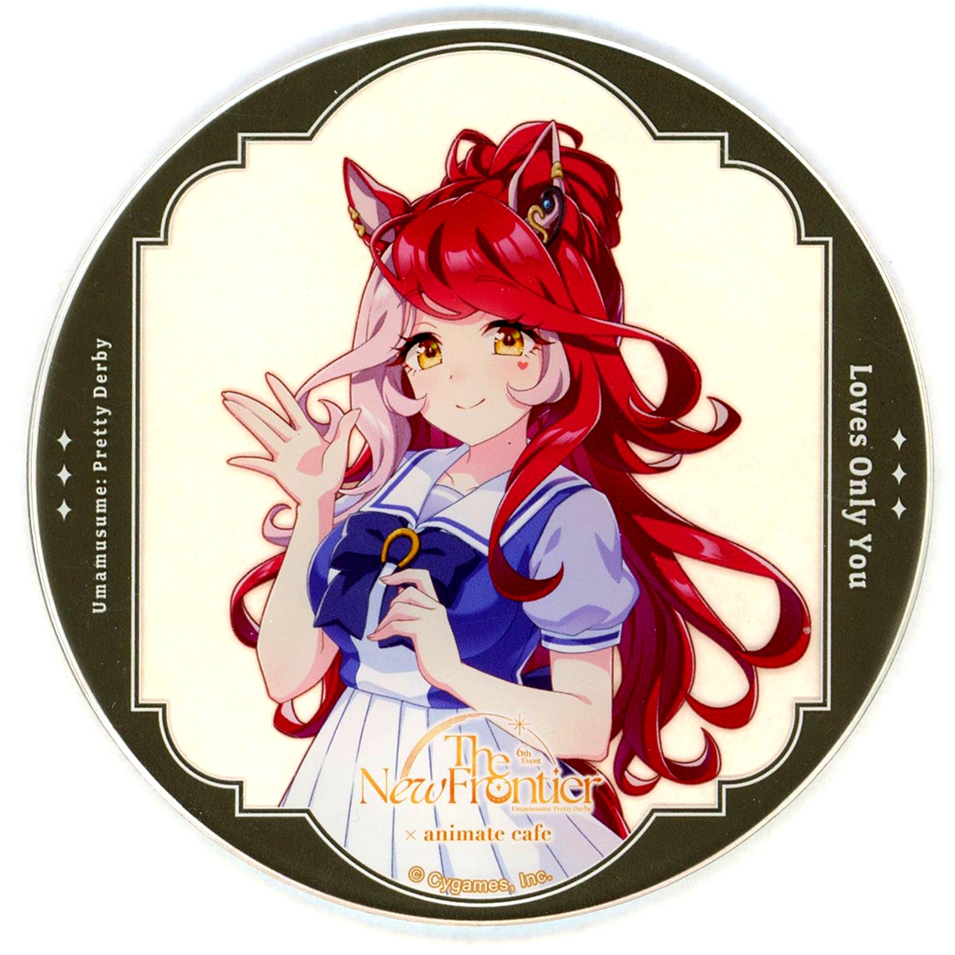 Loves Only You Uma Musume Pretty Derby 6th EVENT The New Frontier Autumn Performance animatecafe Trading Acrylic Coaster Group B [USED]