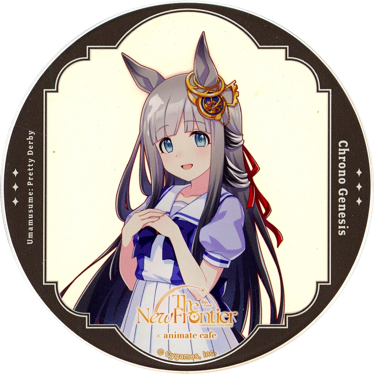 Chrono Genesis Uma Musume Pretty Derby 6th EVENT The New Frontier Autumn Performance animatecafe Trading Acrylic Coaster Group B [USED]