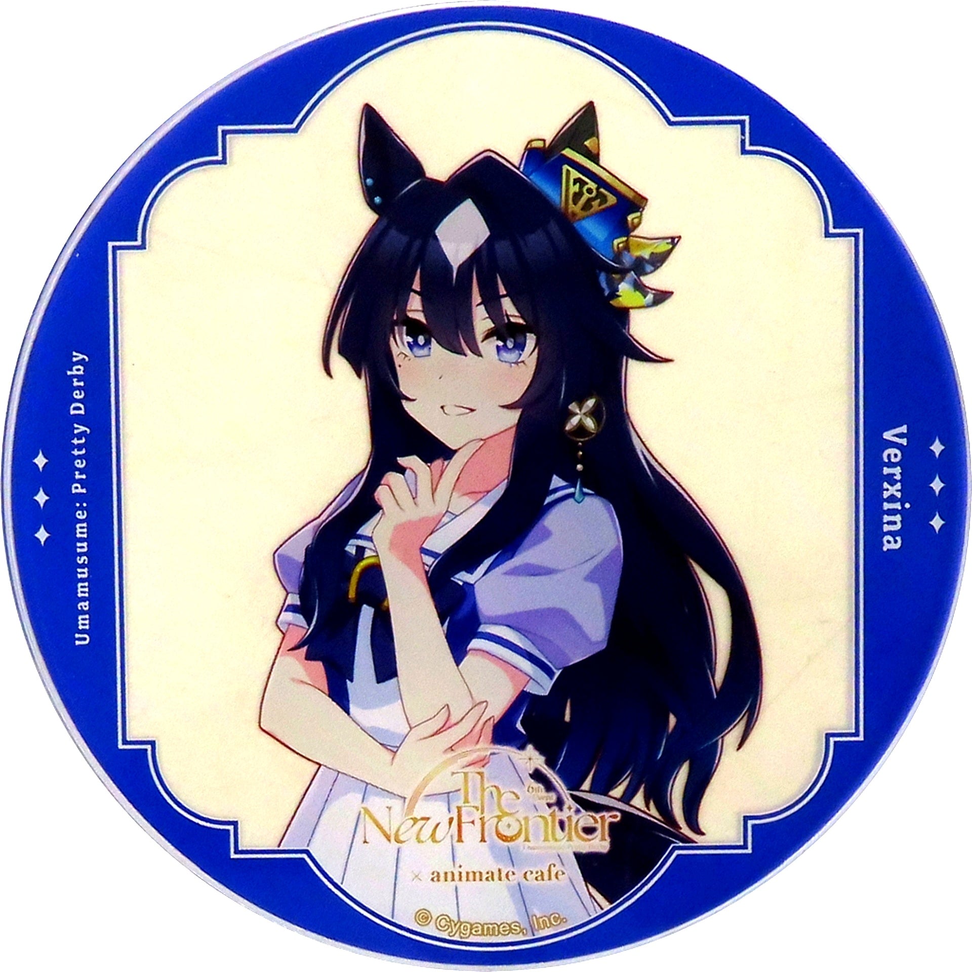Verxina Uma Musume Pretty Derby 6th EVENT The New Frontier Autumn Performance animatecafe Trading Acrylic Coaster Group C [USED]