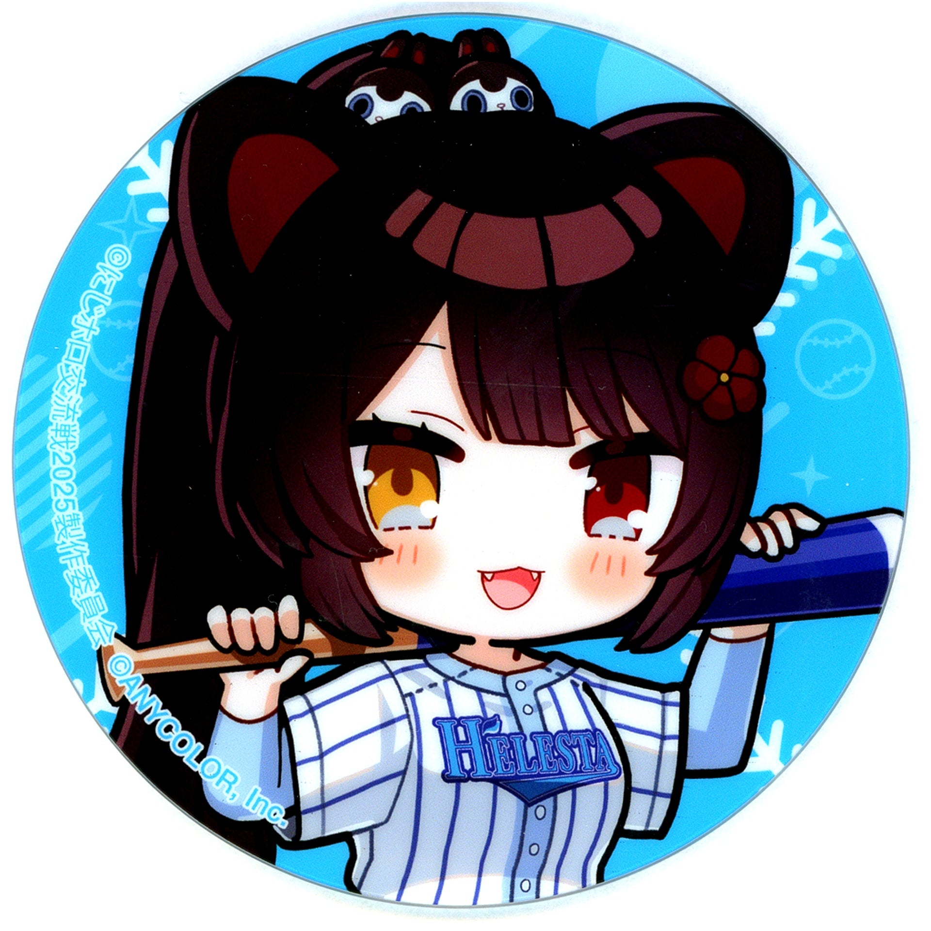 Inui Toko Acrylic Coaster DMM Onkure presents Virtual YouTuber Nijisanji x Hololive NijiHolo Exchange Match 2025 Part 2 Royal Helesta Girls' Academy Goods [USED]
