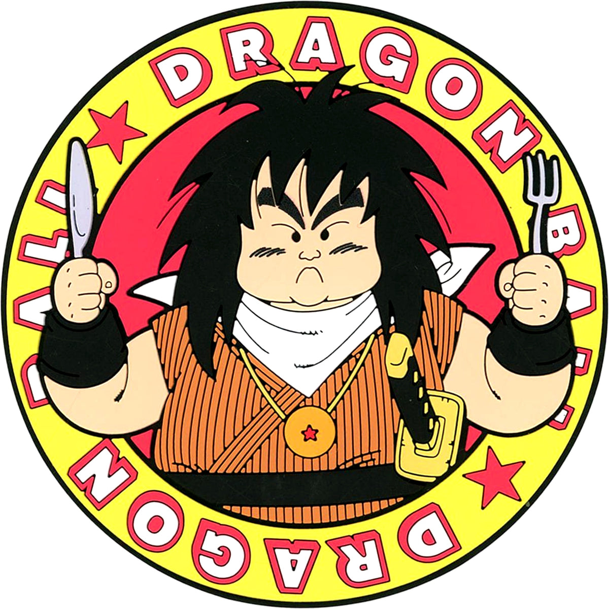Yajirobe Dragon Ball Ichiban Kuji Snap Collection 2 Rubber Collection Coaster Prize G [USED]