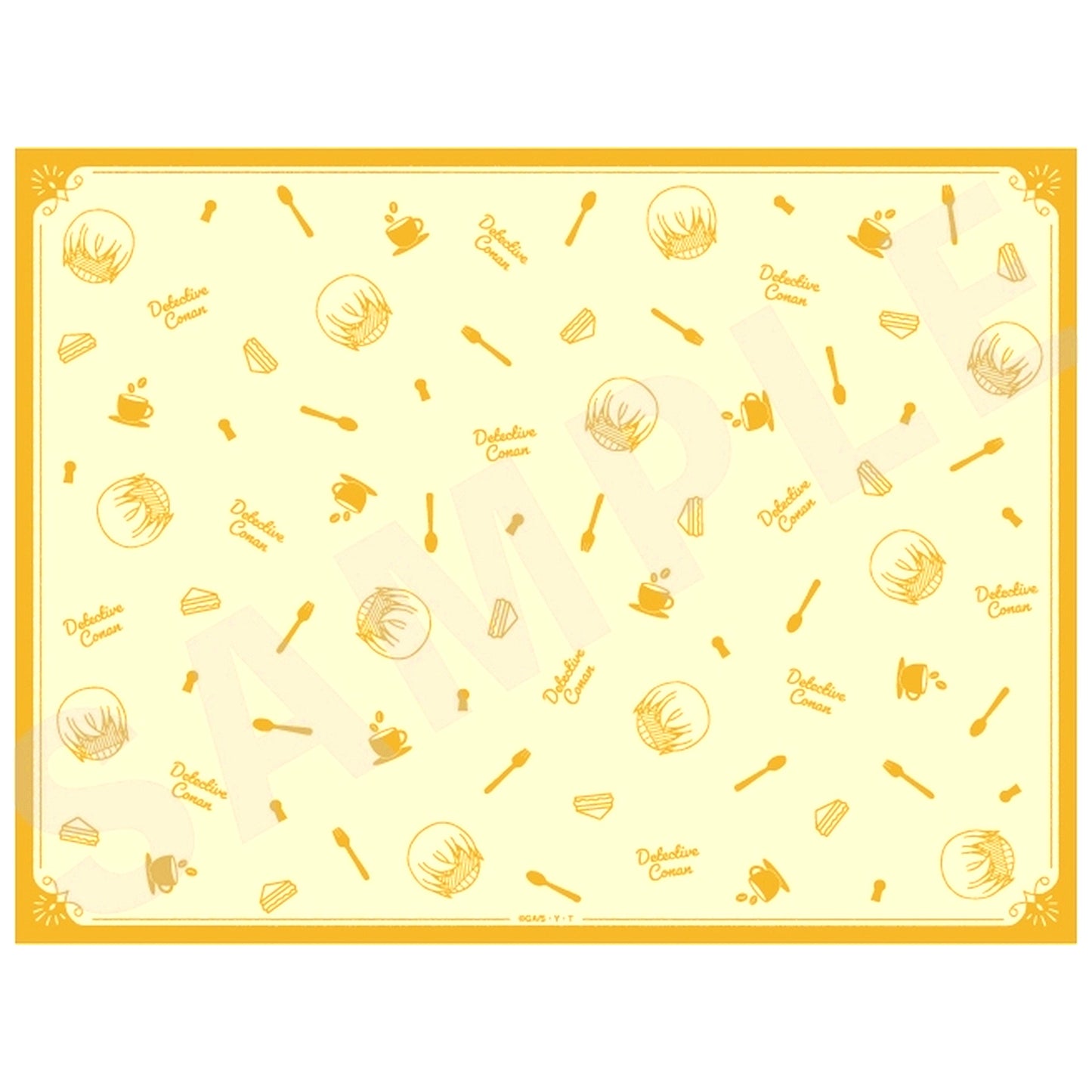Toru Amuro Luncheon Mat Detective Conan [USED]