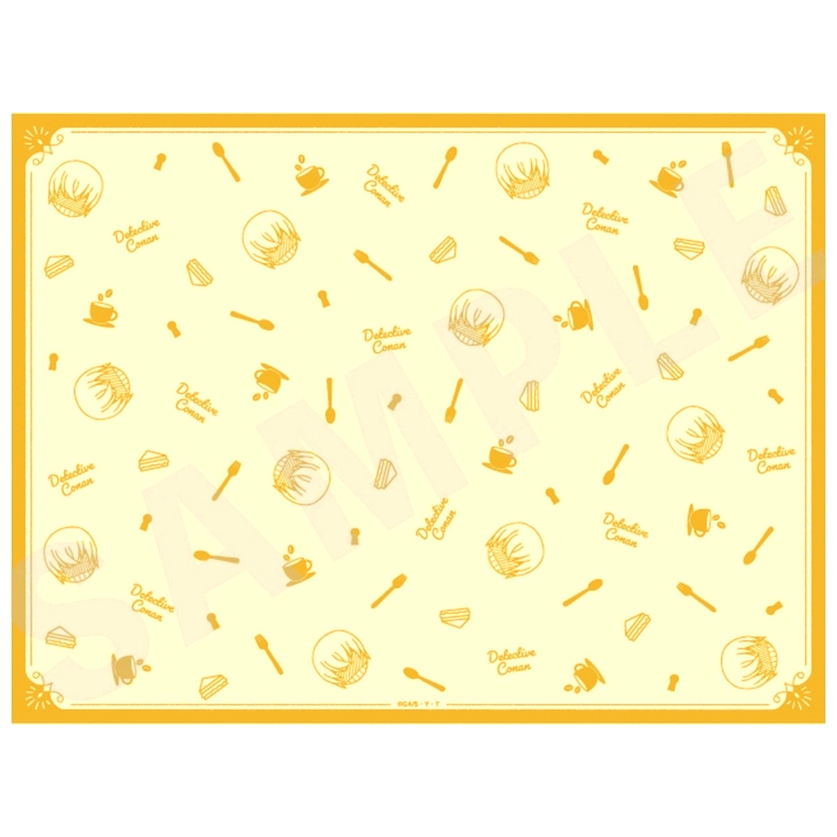 Toru Amuro Luncheon Mat Detective Conan [USED]