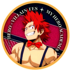 Eijiro Kirishima My Hero Academia Glitter Acrylic Coaster Hero x Villain Fes Pop Up Shop presented by TOHO animation [USED]