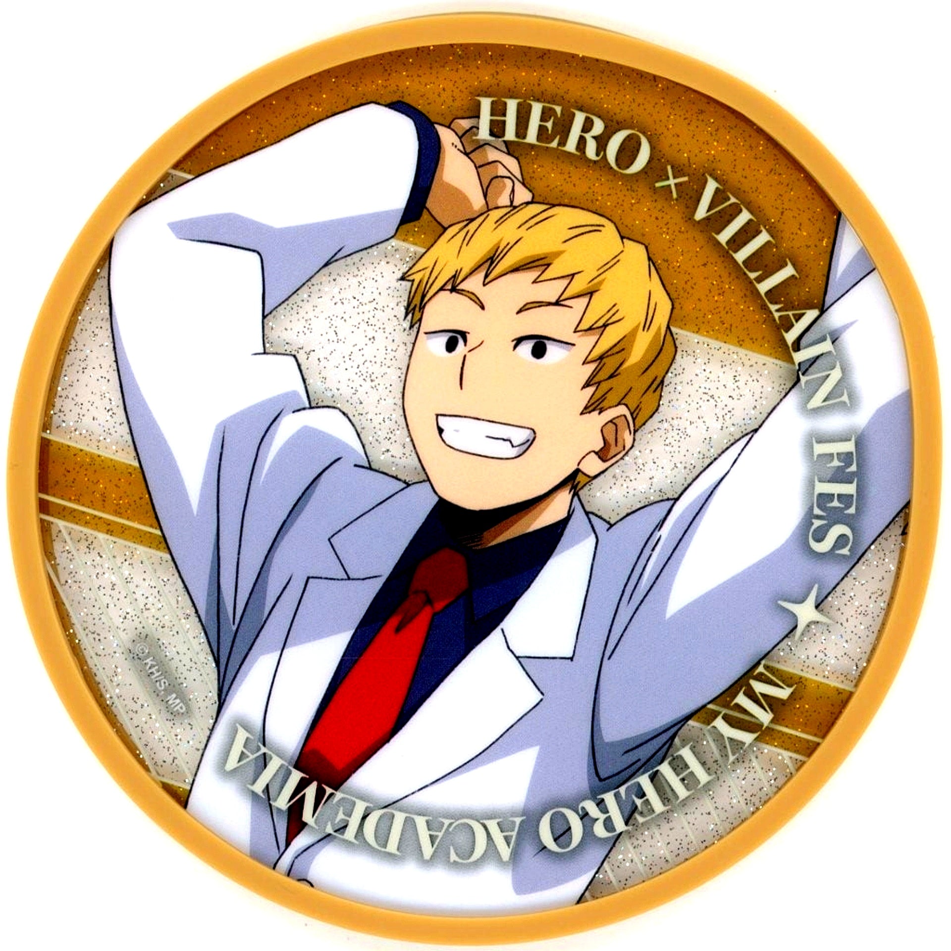 Mashirao Ojiro My Hero Academia Glitter Acrylic Coaster Hero x Villain Fes Pop Up Shop presented by TOHO animation [USED]