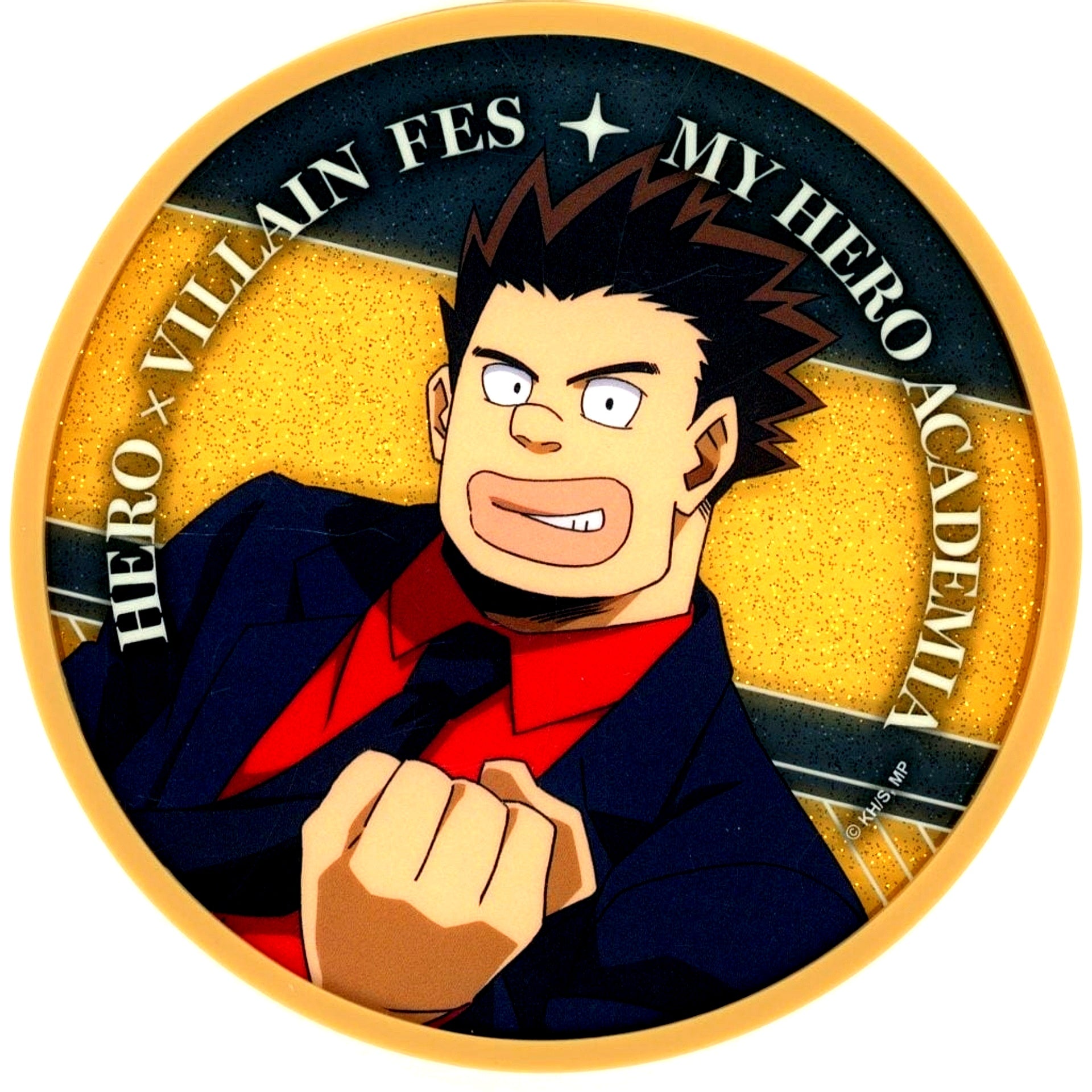 Rikido Sato My Hero Academia Glitter Acrylic Coaster Hero x Villain Fes Pop Up Shop presented by TOHO animation [USED]