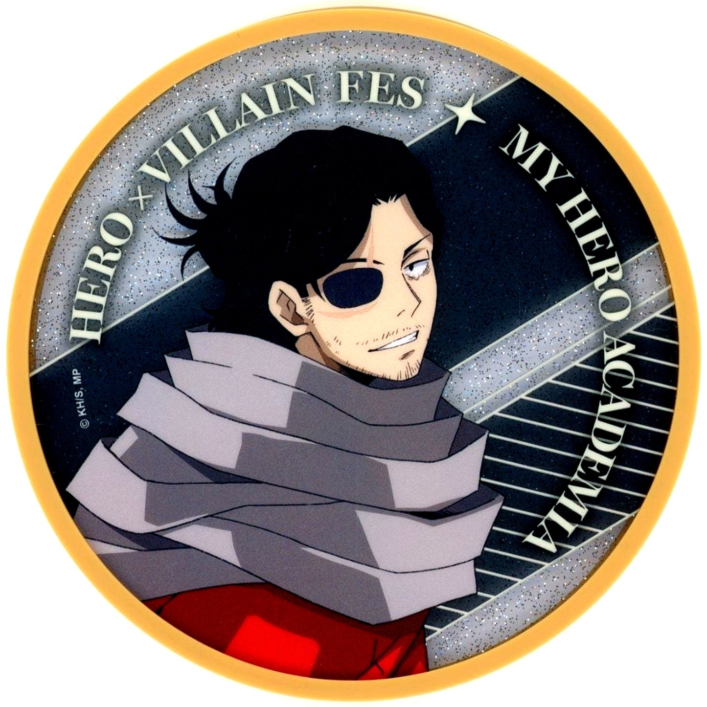Shota Aizawa My Hero Academia Glitter Acrylic Coaster Hero x Villain Fes Pop Up Shop presented by TOHO animation [USED]