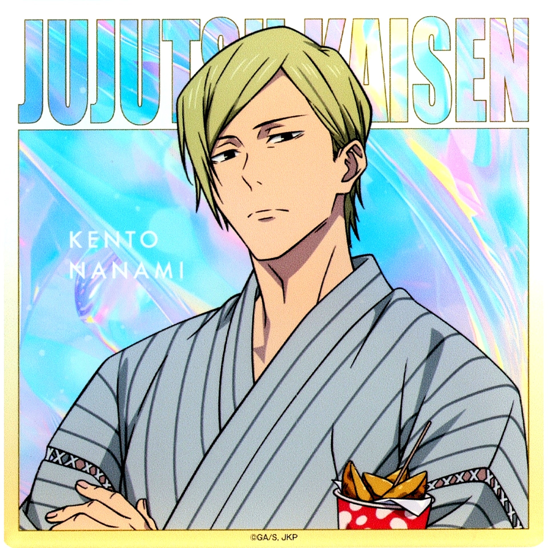 Kento Nanami Single Item Acrylic Coaster Movie Compilation Jujutsu Kaisen Hidden Inventory Premature Death x Lawson Campaign Acrylic Coaster Set Loppi HMV & BOOKS online Limited [USED]