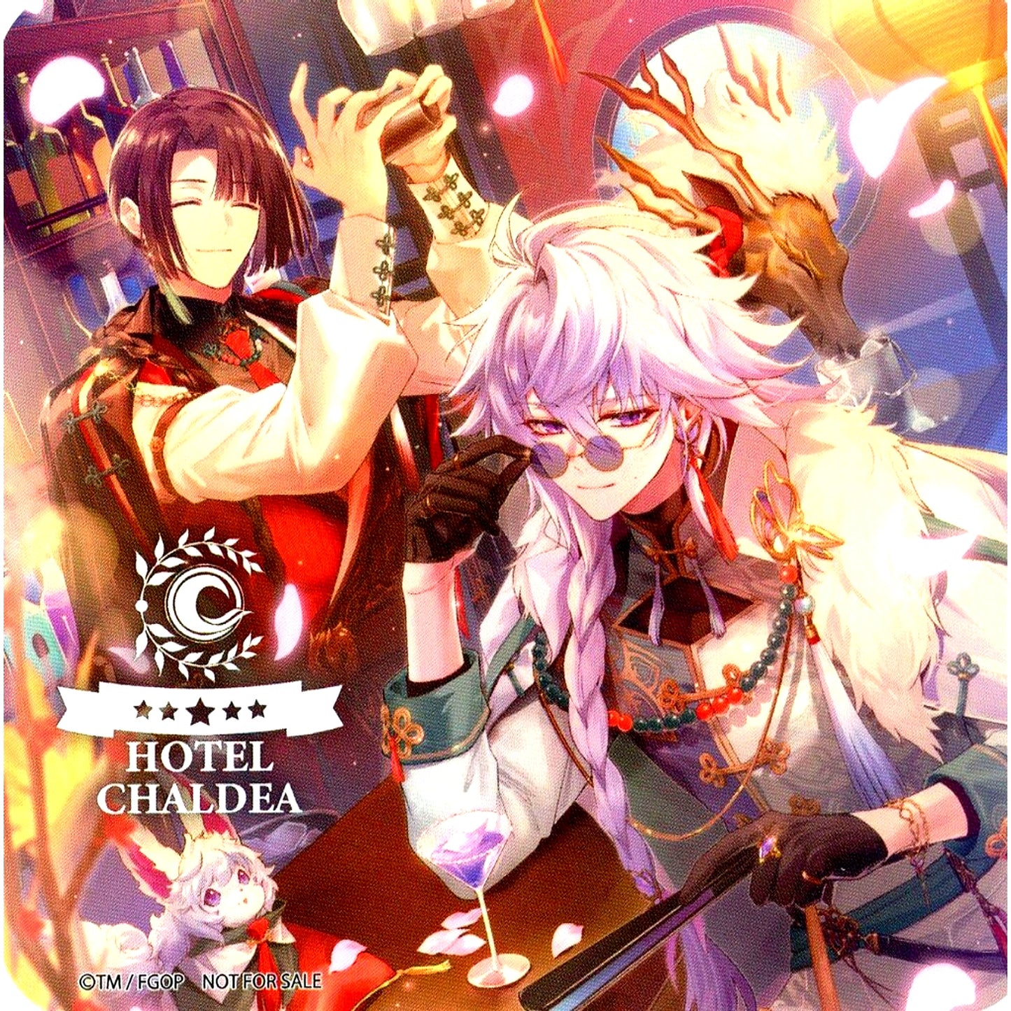 Merlin Taigong Wang Original Coaster Fate/Grand Order x Sunshine City Prince Hotel Collaboration Hotel Chaldea Vol. 3 Collab Drink Order Bonus [USED]