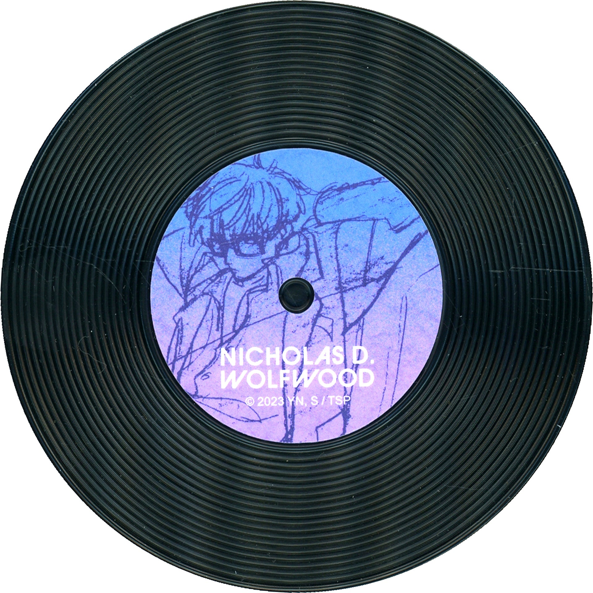 Nicholas Record Style Coaster Trigun Stampede Exhibition [USED]
