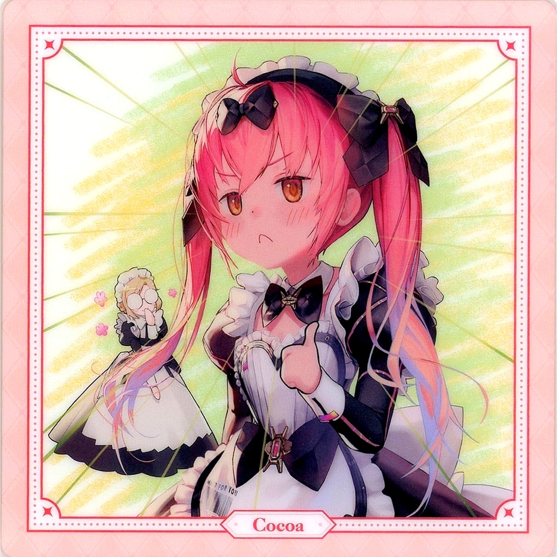 Cocoa J Prize Acrylic Coaster Ichiban Kuji Goddess of Victory NIKKE CHAPTER7 [USED]