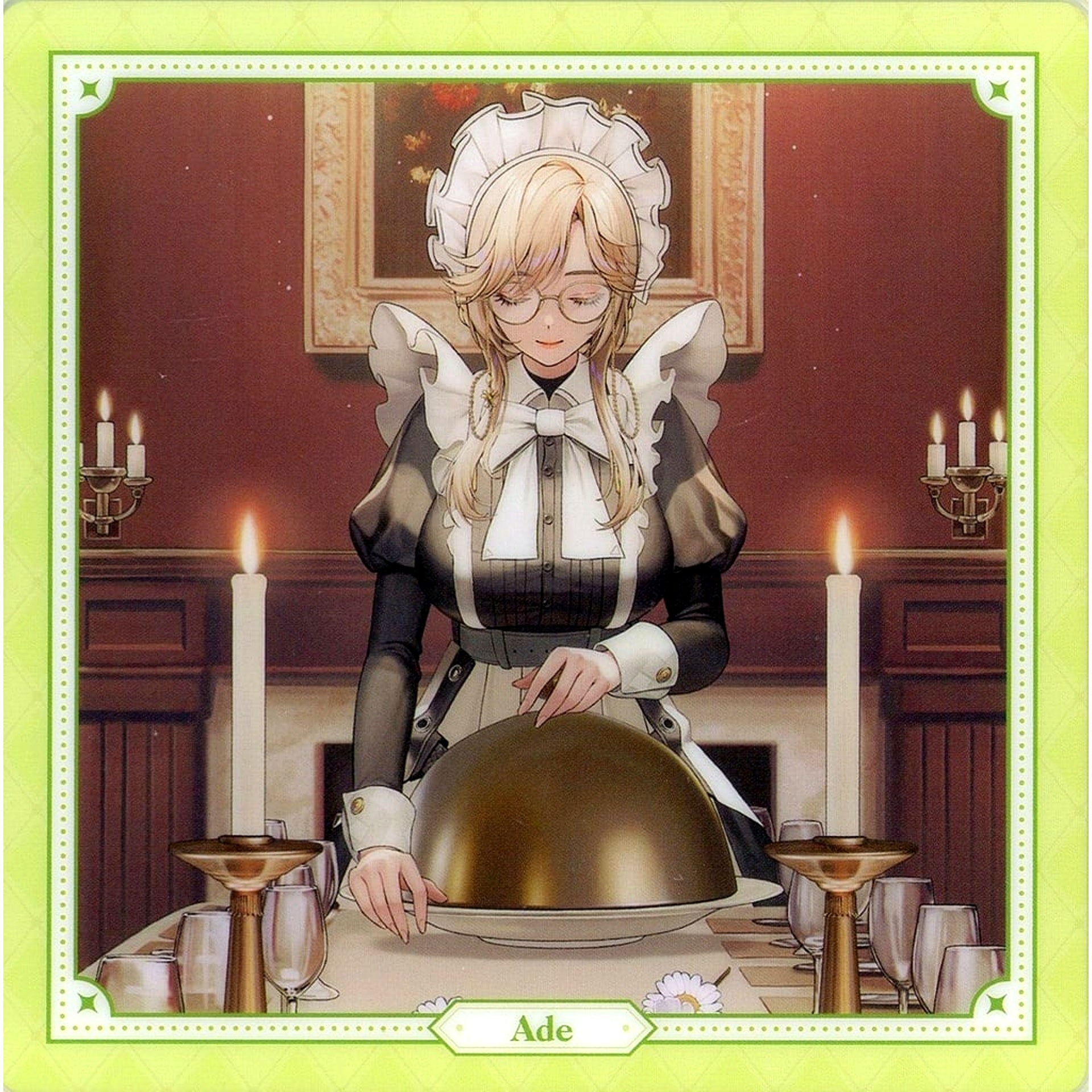 Ade J Prize Acrylic Coaster Ichiban Kuji Goddess of Victory NIKKE CHAPTER7 [USED]