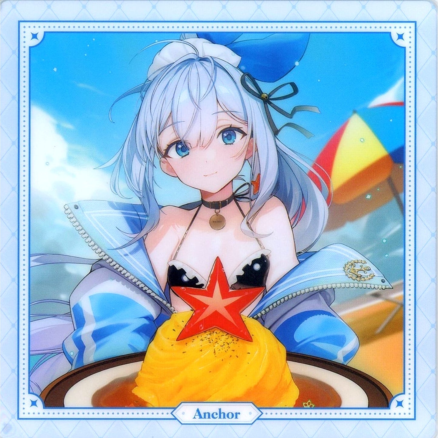 Anchor J Prize Acrylic Coaster Ichiban Kuji Goddess of Victory NIKKE CHAPTER7 [USED]
