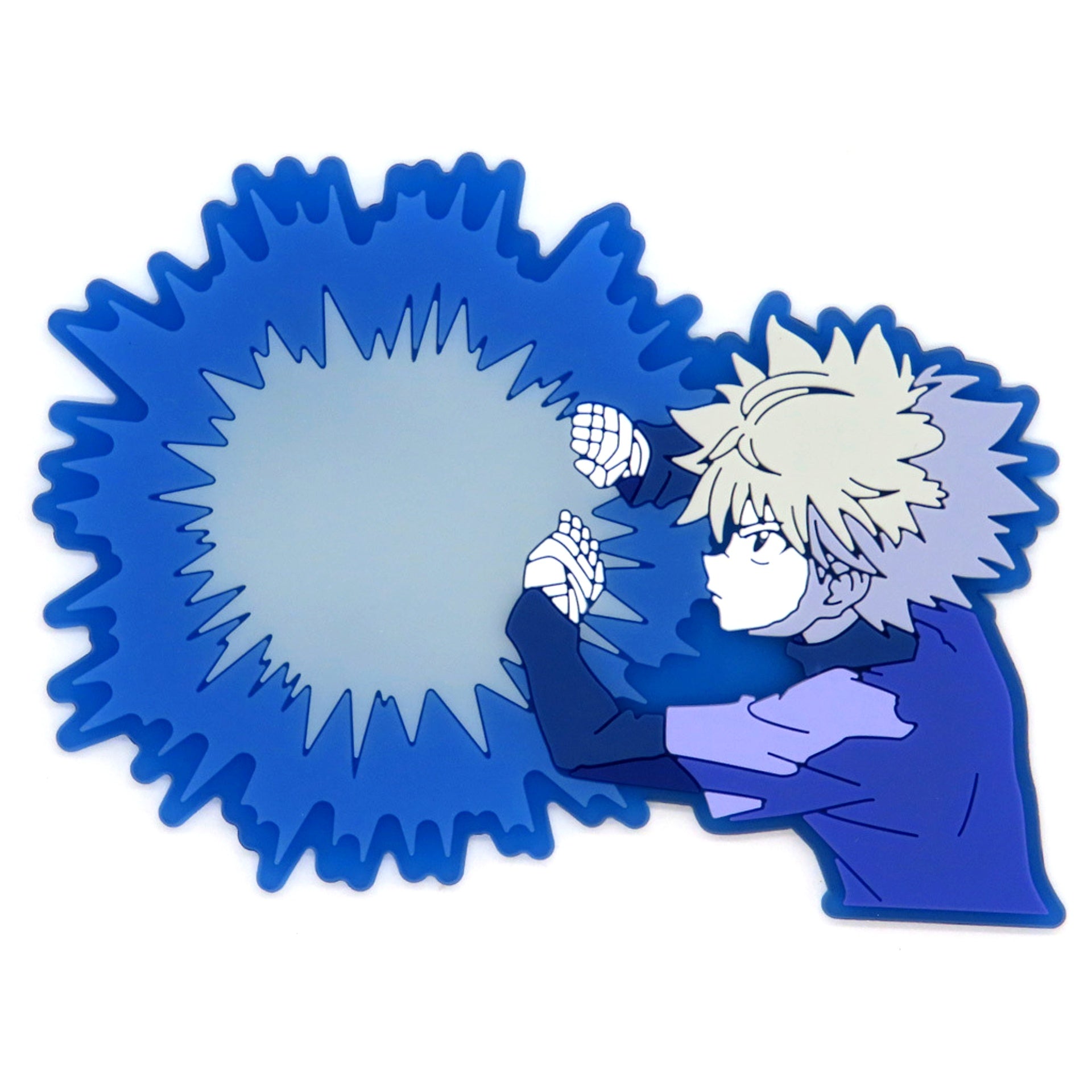 Killua Zoldyck H Prize Hunter x Hunter Zoldyck Family Rubber Coaster Rubber Collection Ichiban Kuji [USED]