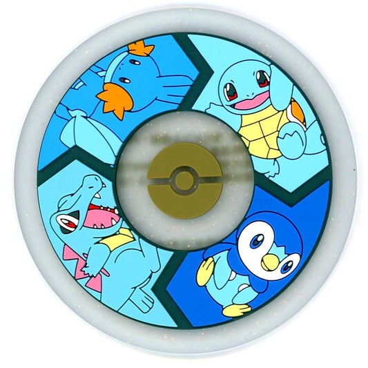 Water Type Kanto Johto Hoenn Sinnoh Region I Prize Pokemon 30th Anniversary Vol.1 Rubber Coaster Rubber Collection Ichiban Kuji [USED]