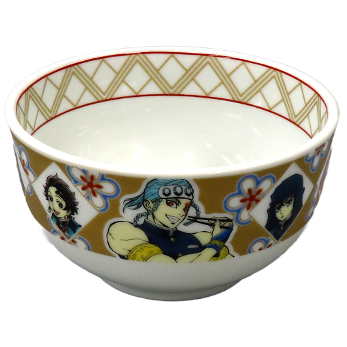 Tengen Uzui, etc. Demon Slayer: Kimetsu no Yaiba Sukiya Original Tengen Uzui no Hadehade Donburi Web Lottery 1st And 2nd Period Winning Items Tableware [USED]