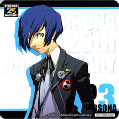 Protagonist Persona 3 Male Coaster Sega no Taiyaki x Persona 25th Anniversary Menu Order Bonus Part 1 [USED]