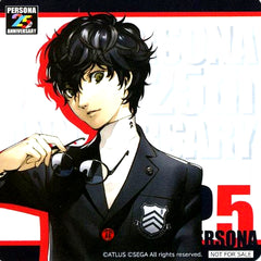 Protagonist Persona 5 Coaster Sega no Taiyaki x Persona 25th Anniversary Menu Order Bonus Part 1 [USED]