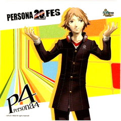 Yosuke Hanamura Persona 4 Original Coaster Persona 20th Fes x Pasela Collabo Cafe Menu Order Bonus [USED]