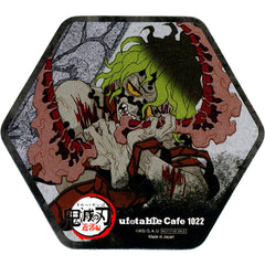 Gyutaro Demon Slayer Entertainment District Arc x ufotable Cafe x Machi Asobi Cafe Phase 3 Drink Menu Order Bonus Coaster [USED]