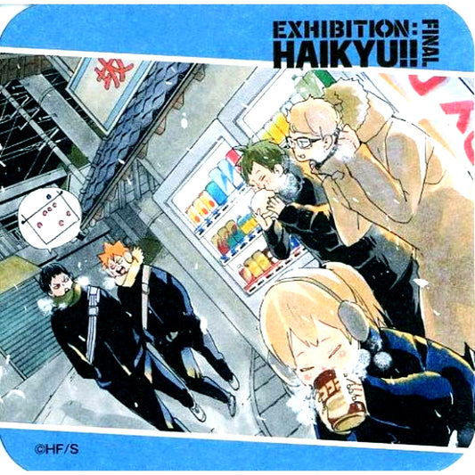 Group Winter Haikyu!! Exhibition FINAL Art Coaster FINAL [USED]