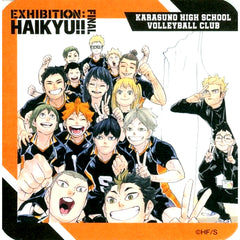 Group Karasuno High School Haikyu!! Exhibition FINAL Art Coaster FINAL Box Purchase Bonus [USED]