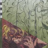 Gyutaro Paper Luncheon Mat Demon Slayer: Kimetsu no Yaiba ? Entertainment District Arc x ufotable DINING Vol.3 Visit Present Table mat [USED]