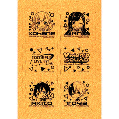 Vivid BAD SQUAD Cork Coaster Set Project Sekai Colorful Live 1st Link [USED]