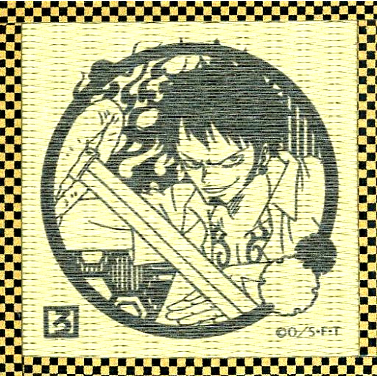 Trafalgar Law 2017 One Piece Tatami Coaster [USED]