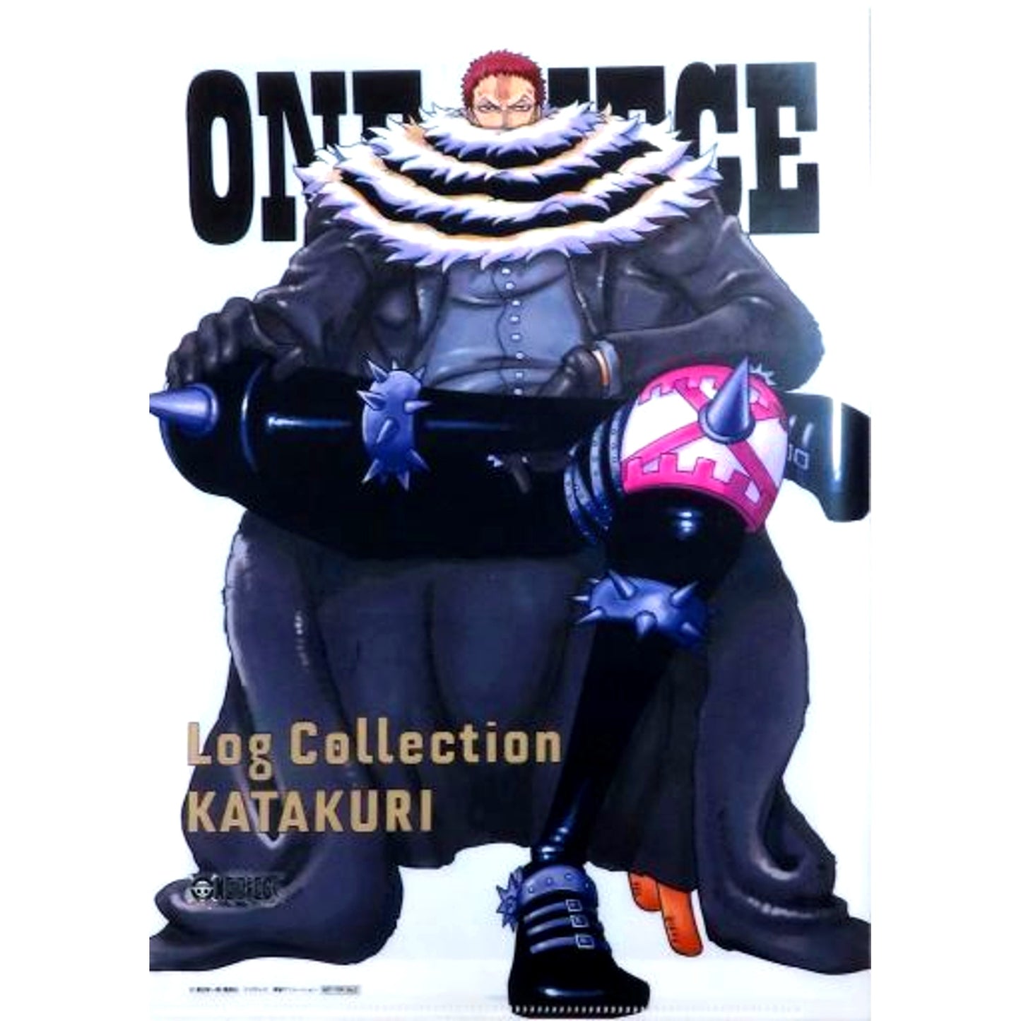 Charlotte Katakuri / Carrot Sulong Original A4 Double-Sided Clear File Bonus Item for DVD One Piece Log Collection KATAKURI First Press Ltd Purchase Bonus [USED]