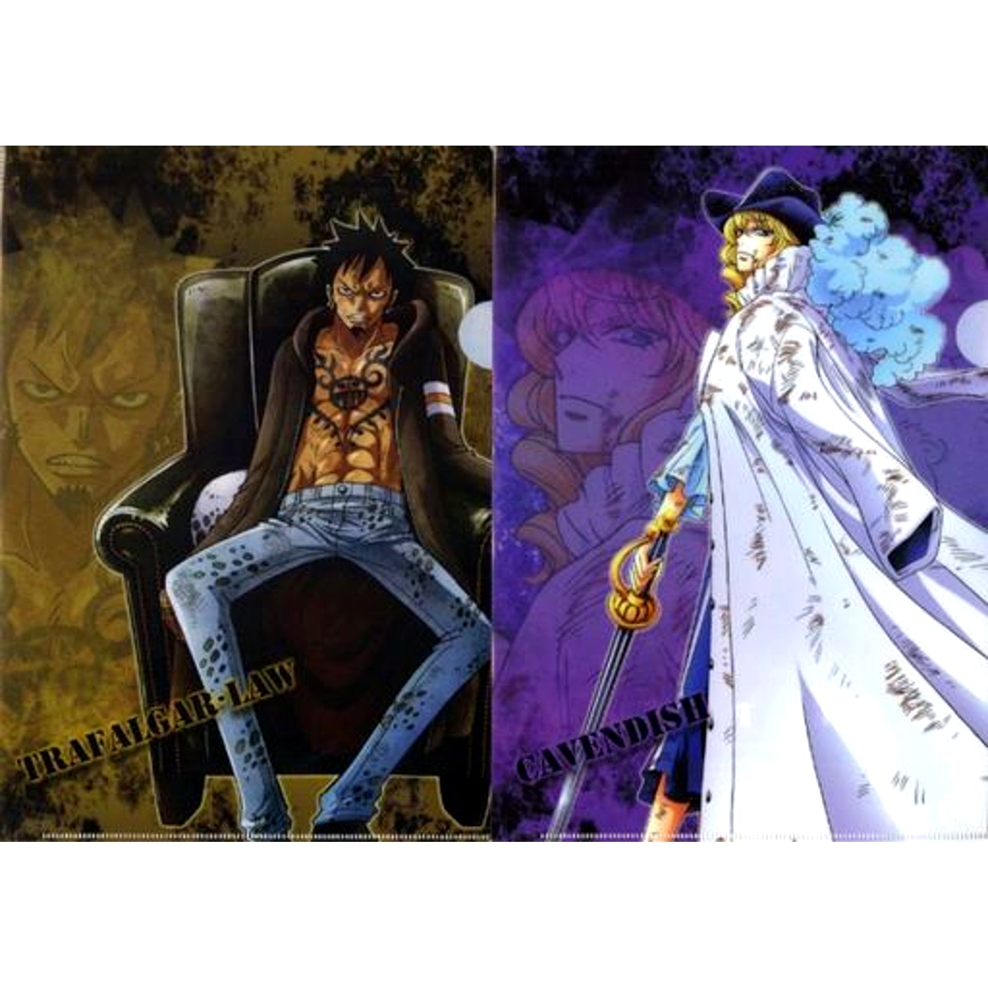 Law & Cavendish A4 Clear File Set Men's Battlefield One Piece [USED]