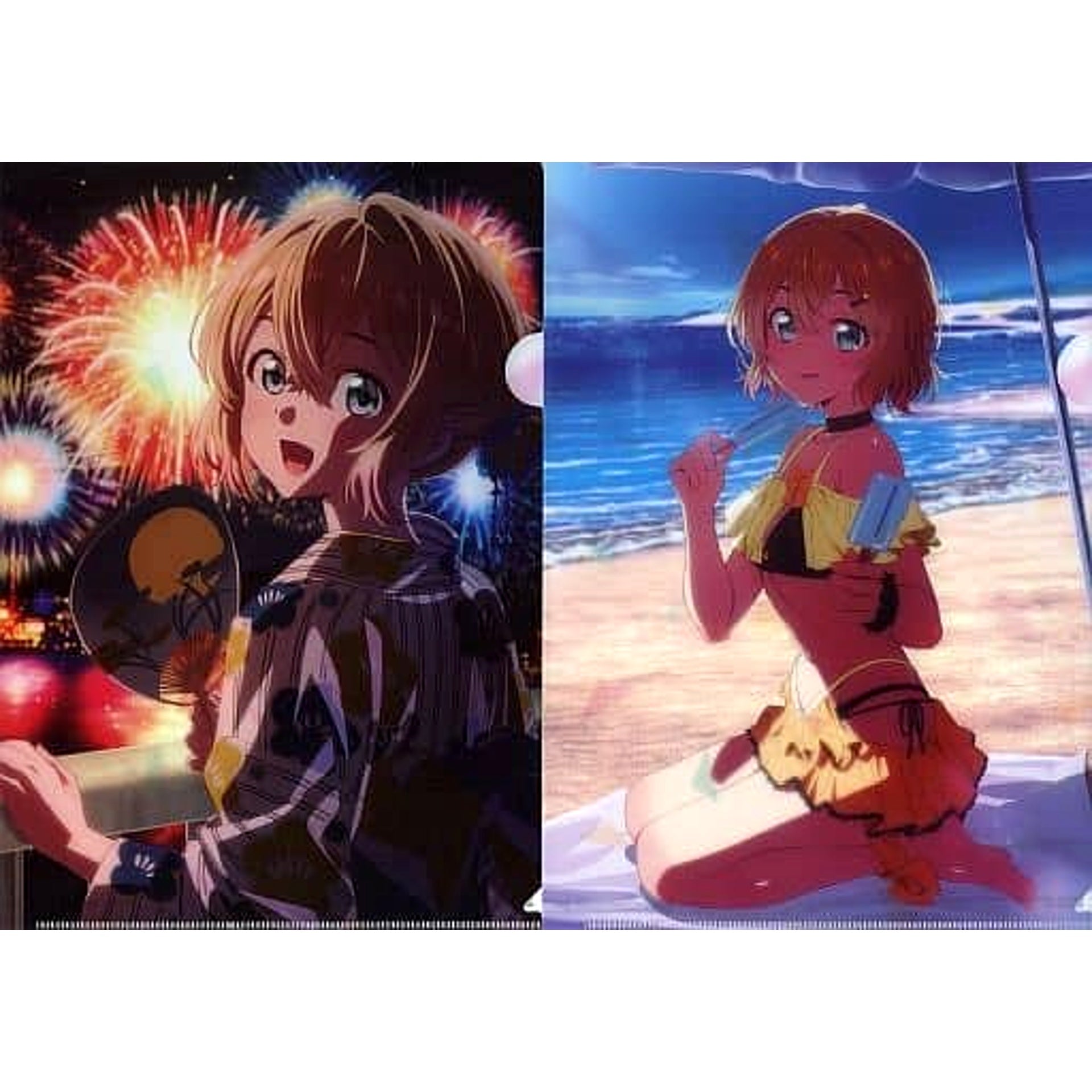 Rent-a-Girlfriend Nanami Mami Ichiban Kuji Manzokudo 4 Natsumoyo, Koimoyo A4 File Folder Set Prize F [USED]