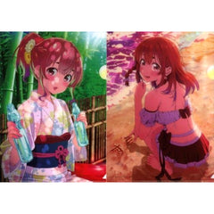 Rent-a-Girlfriend Sumi Sakurasawa Ichiban Kuji Manzokudo 4 Natsumoyo, Koimoyo A4 File Folder Set Prize F [USED]