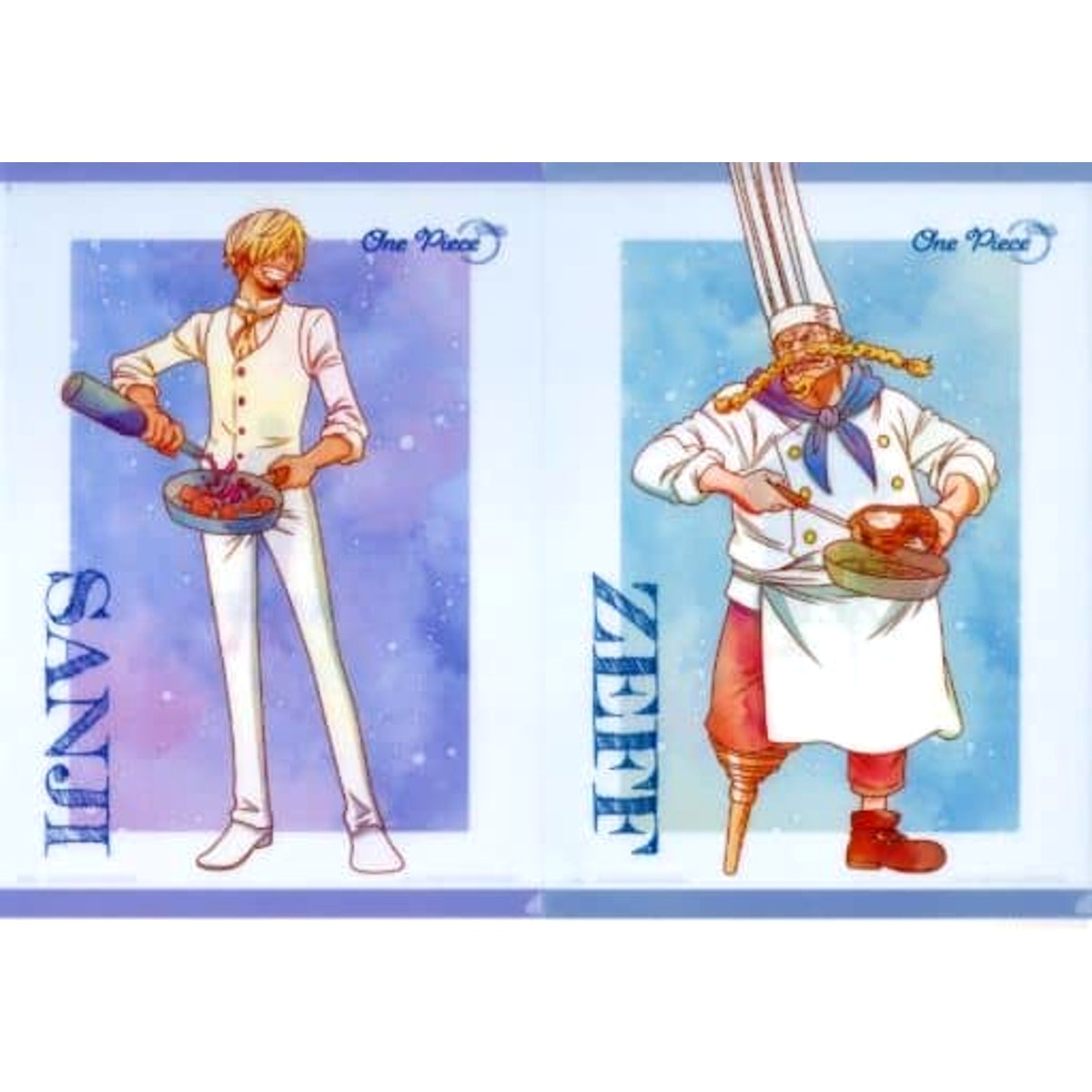 One Piece Sanji Zeff Ichiban Kuji Emotional Stories A4 File Folder Set Prize H [USED]
