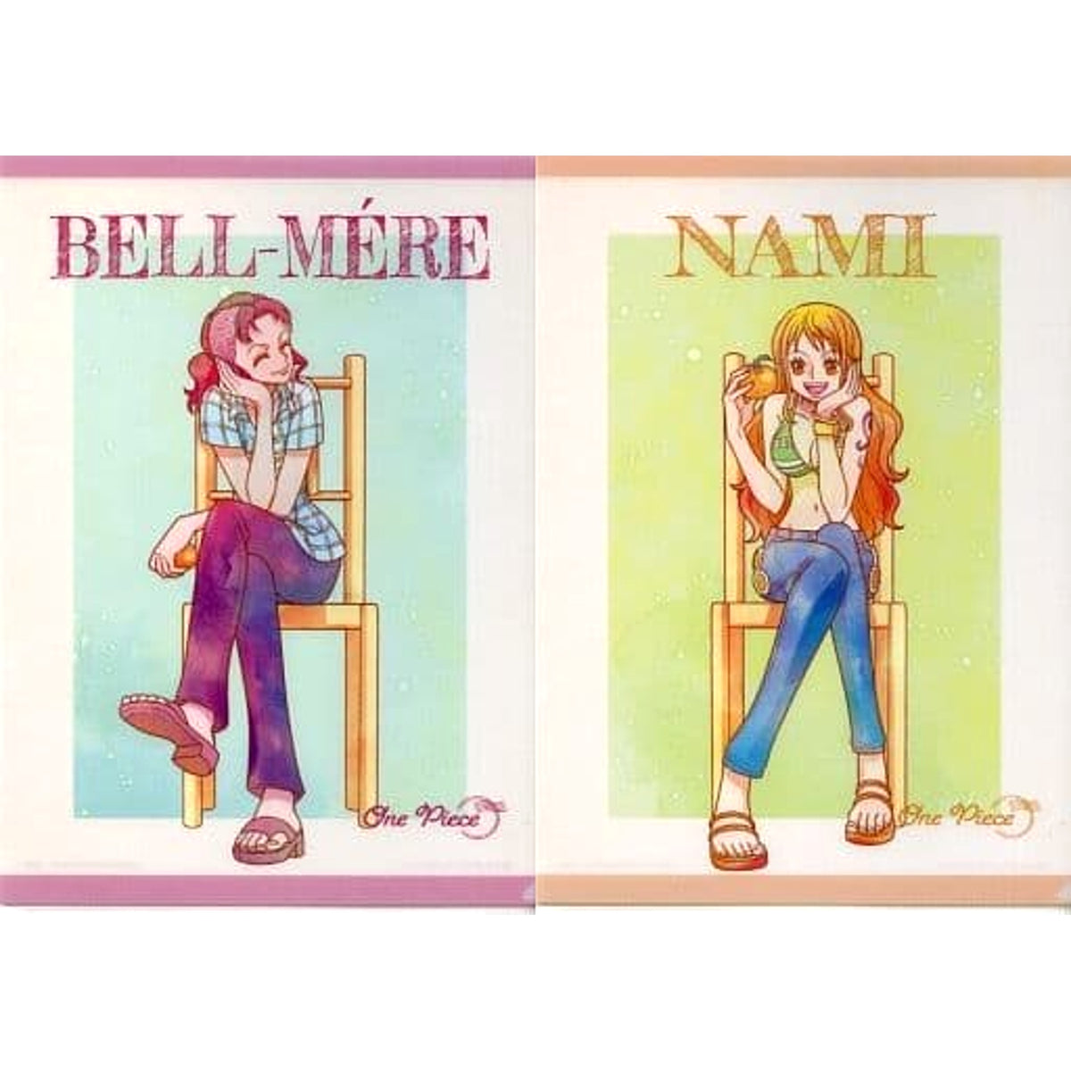 One Piece Nami Belmer Ichiban Kuji Emotional Stories A4 File Folder Set Prize H [USED]