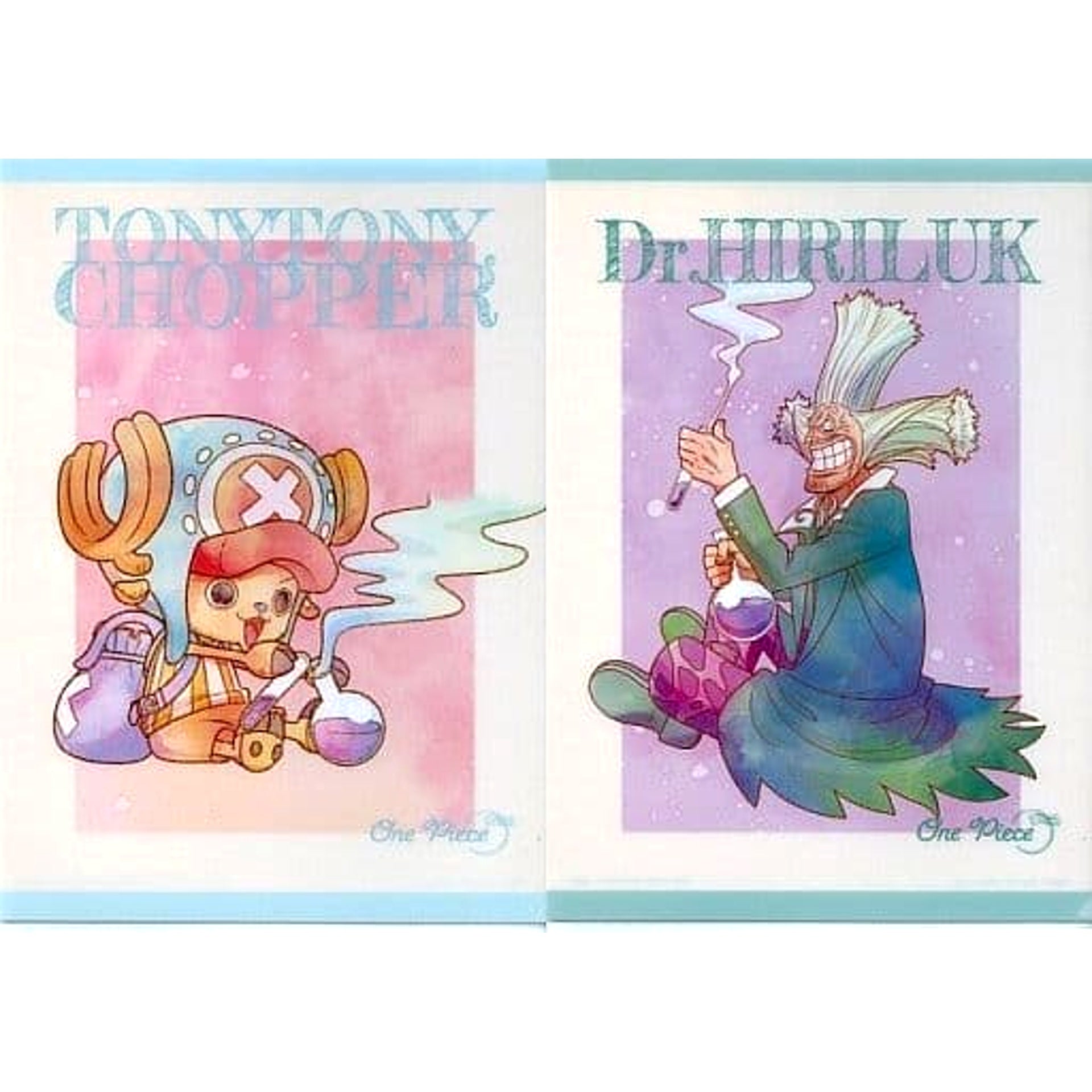 One Piece Tony Tony Chopper Dr. Hiluluk Ichiban Kuji Emotional Stories A4 File Folder Set Prize H [USED]