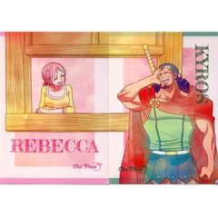 One Piece Rebecca Kyros Ichiban Kuji Emotional Stories A4 File Folder Set Prize H [USED]