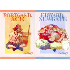 One Piece Portgas D. Ace Edward Newgate Ichiban Kuji Emotional Stories A4 File Folder Set Prize H [USED]