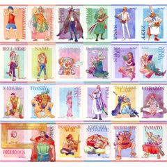 One Piece Franky & Others All 12 Types Set Ichiban Kuji Emotional Stories A4 File Folder Set Prize H [USED]