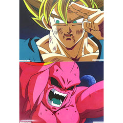 Dragon Ball Super Saiyan Son Goku Majin Buu Ichiban Kuji VS Omnibus Ultra A4 File Folder Prize J [USED]