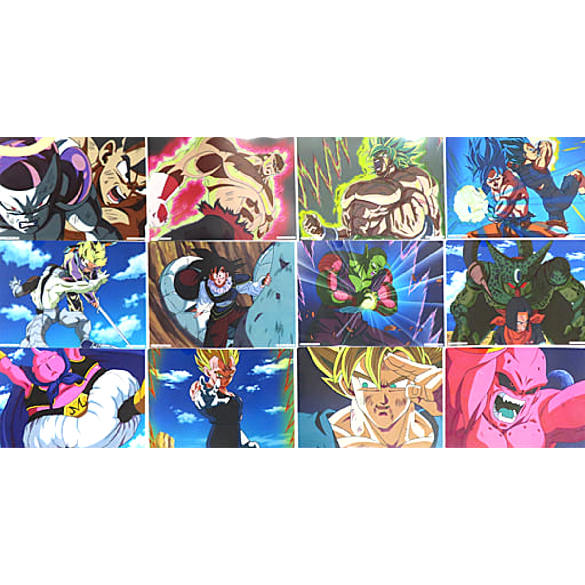 Dragon Ball Freeza & Others All 6 Types Set Ichiban Kuji VS Omnibus Ultra A4 File Folder Prize J [USED]