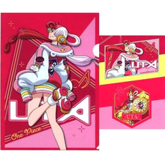 One Piece Film Red Uta Ichiban Kuji More Beat A4 Clear File & Sticker Set Prize H [USED]