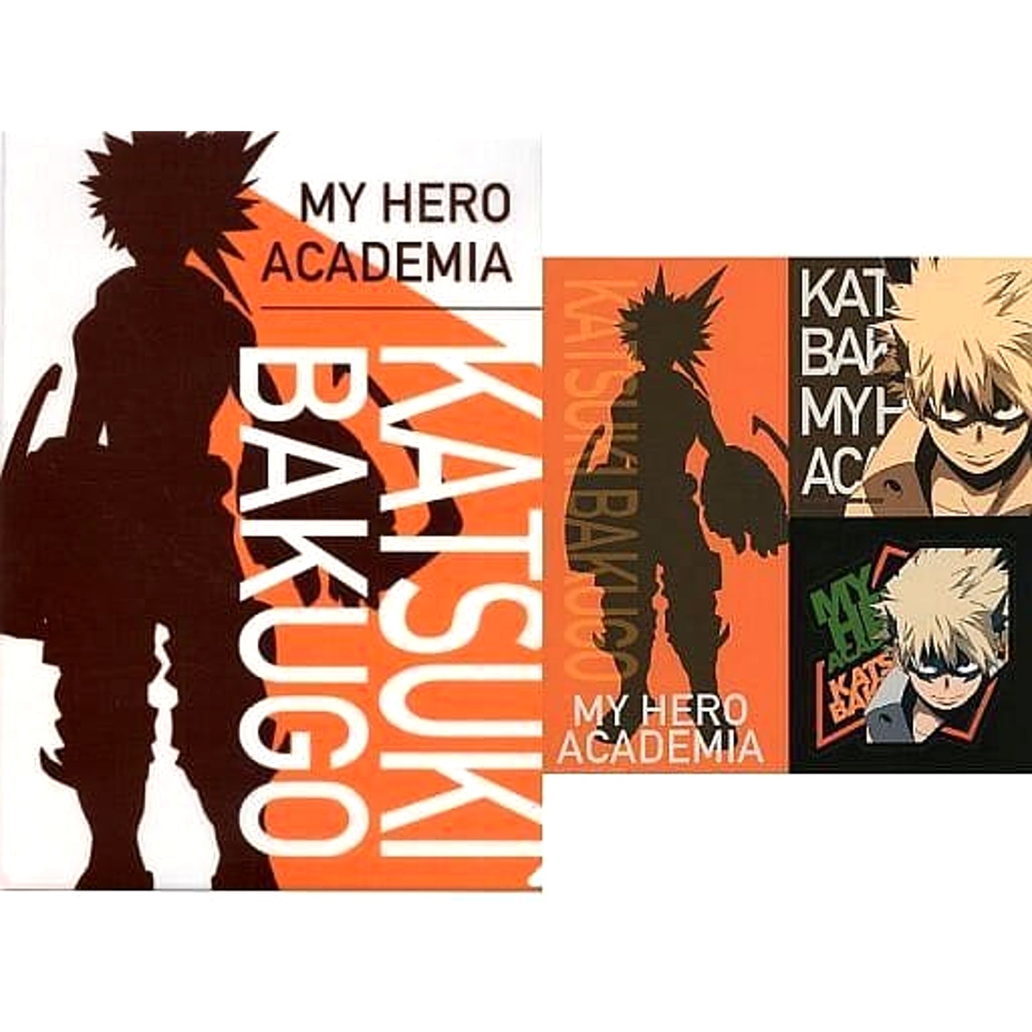 My Hero Academia Katsuki Bakugo Ichiban Kuji Rush A4 Clear File & Sticker Set Prize J [USED]
