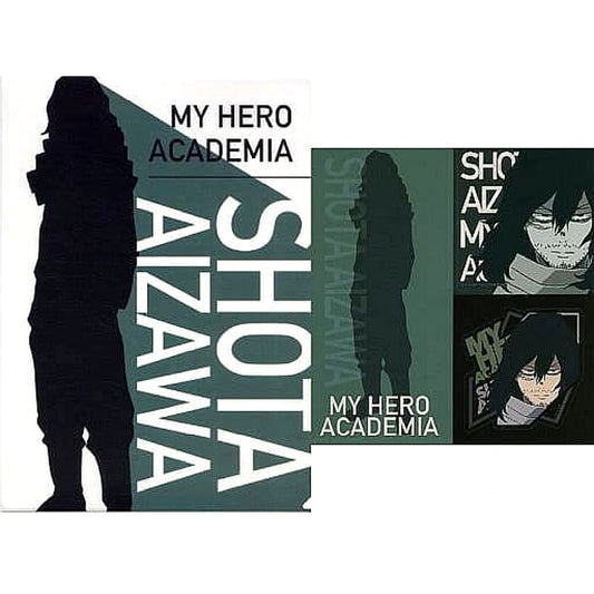 My Hero Academia Shota Aizawa Ichiban Kuji Rush A4 Clear File & Sticker Set Prize J [USED]