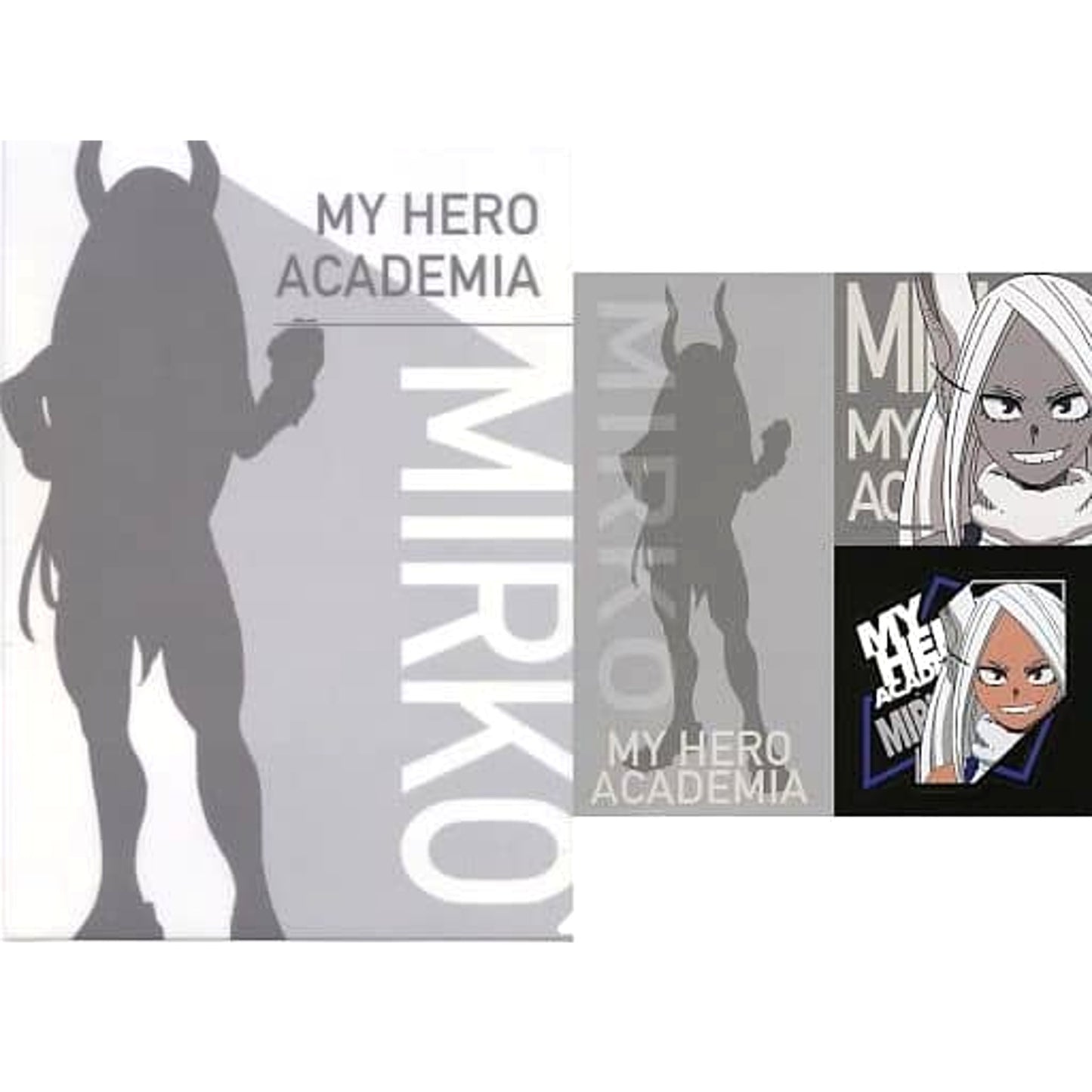 My Hero Academia Mirko Ichiban Kuji Rush A4 Clear File & Sticker Set Prize J [USED]