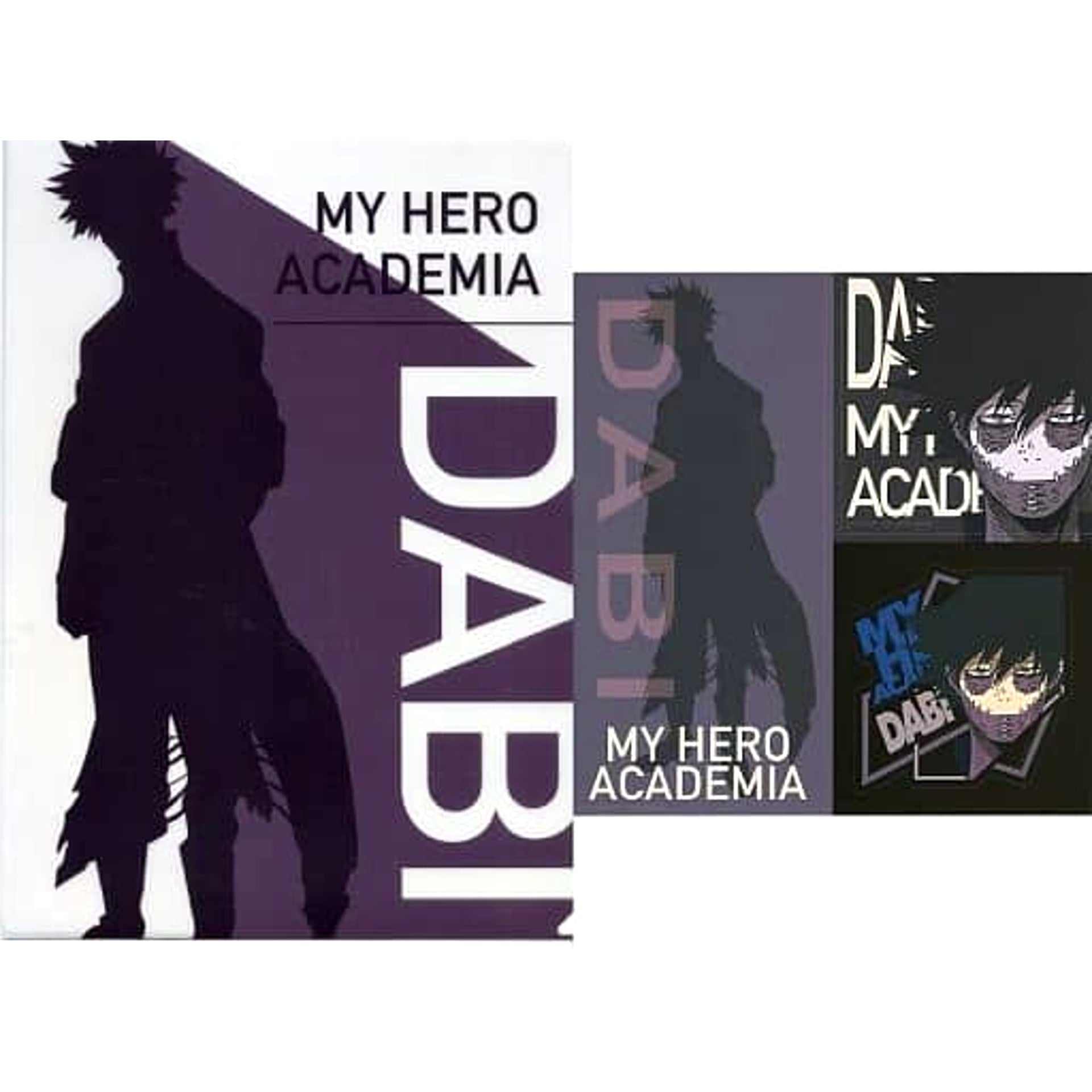My Hero Academia Dabi Ichiban Kuji Rush A4 Clear File & Sticker Set Prize J [USED]
