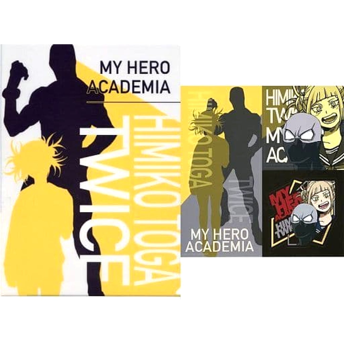 My Hero Academia Toga Himiko Twice Ichiban Kuji Rush A4 Clear File & Sticker Set Prize J [USED]