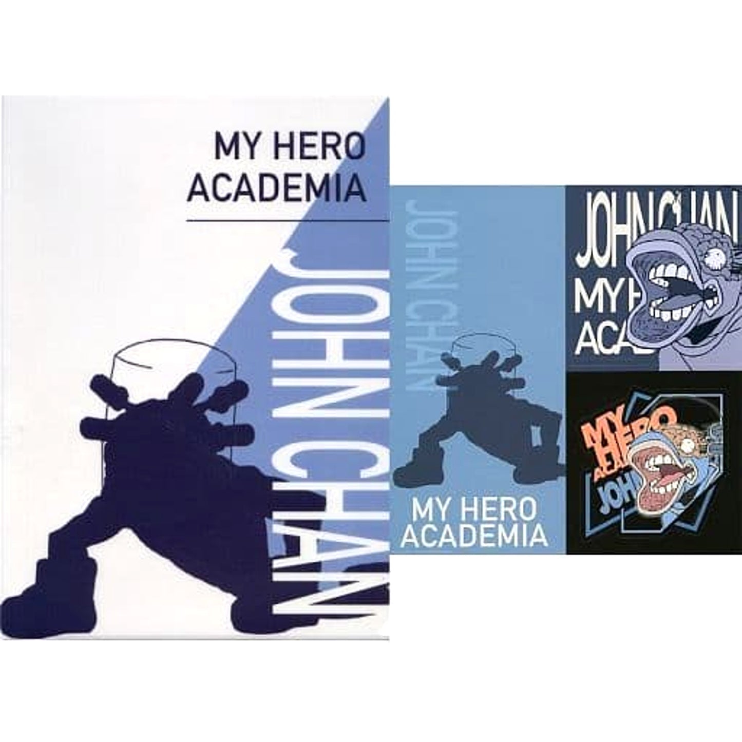 My Hero Academia John-chan Ichiban Kuji Rush A4 Clear File & Sticker Set Prize J [USED]