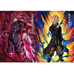 Dragon Ball Red Masked Saiyan & Others Ichiban Kuji Super Dragon Ball Heroes 4Th Mission A4 File Folder Prize G [USED]
