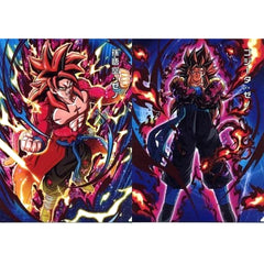 Dragon Ball Xeno Goku Super Full Power Saiyan 4 Limit Breaker & Others Ichiban Kuji Super Dragon Ball Heroes 4Th Mission A4 File Folder Prize G [USED]